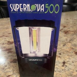 Brand new in box. Supernova 500 lantern